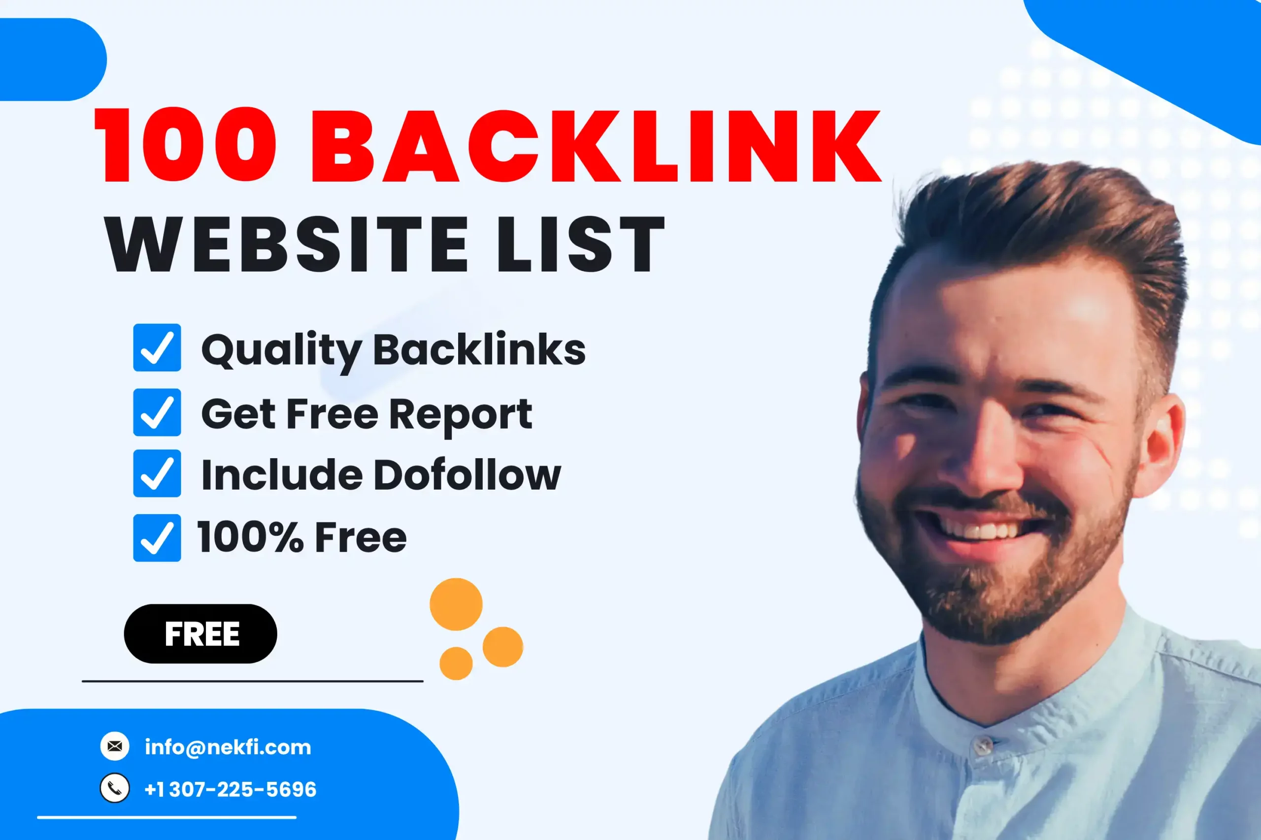 Get 100 Free backlinks websites list