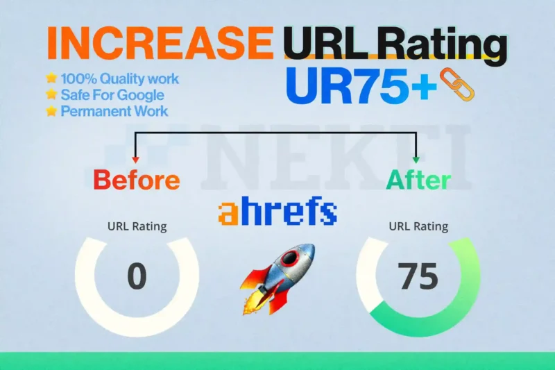 0 to 75+ URL Rating in 7 Days – Secret SEO Backlinks