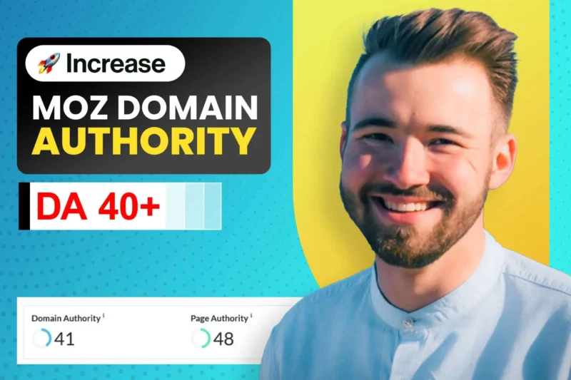 Increase Your MOZ Domain Authority 0 to 40+